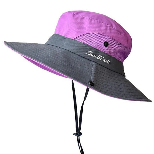 Hat with UV Protection and Foldable Design