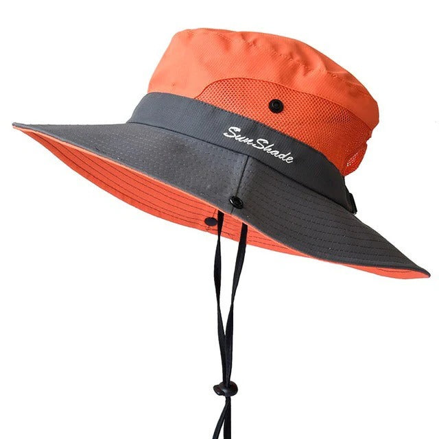 Hat with UV Protection and Foldable Design