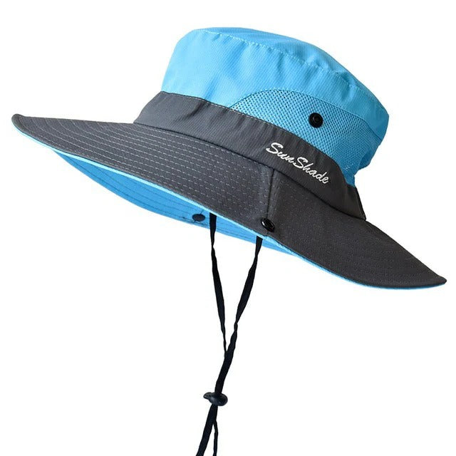 Hat with UV Protection and Foldable Design