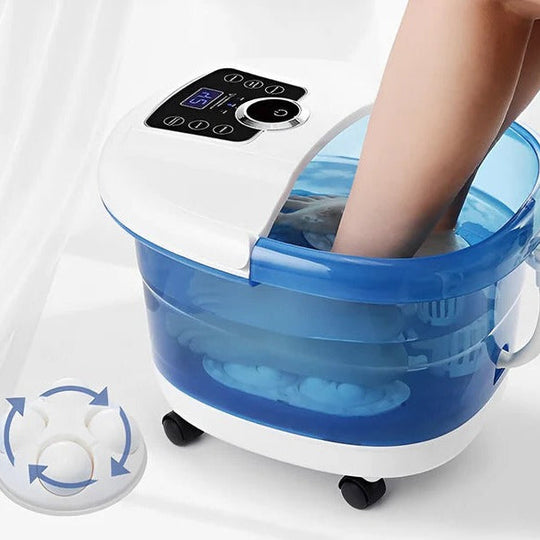Foot Spa with Electric Heat and Massage Function