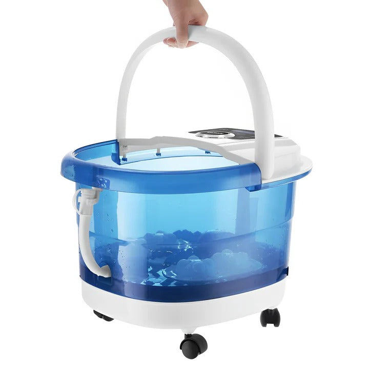 Foot Spa with Electric Heat and Massage Function