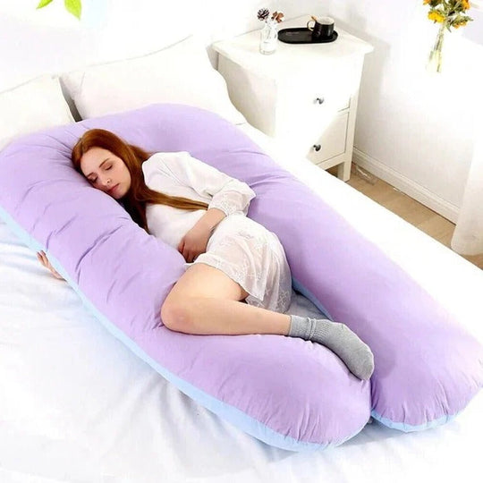 Body Pillow with Adjustable Support and Full-Length Comfort