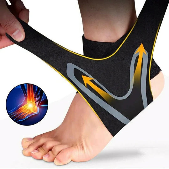 Ankle Support with Adjustable Compression and Stability