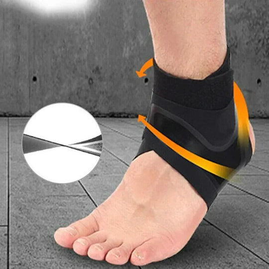 Ankle Support with Adjustable Compression and Stability