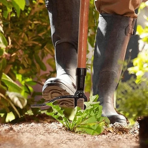 Weed Removal Tool with Durable Stainless Steel Claws