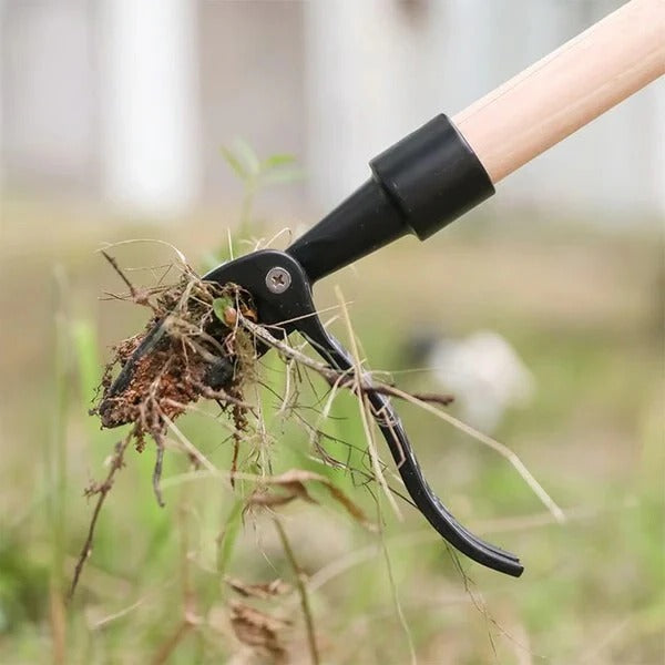 Weed Removal Tool with Durable Stainless Steel Claws