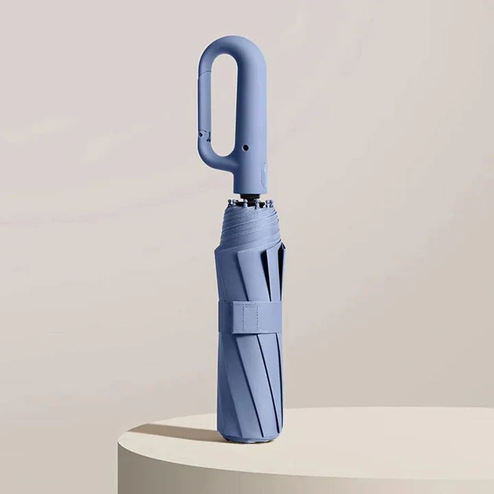 Umbrella with Automatic Folding and Heavy-Duty Design