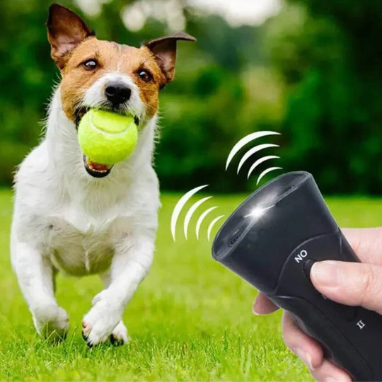 Dog Bark Control Device with Ultrasonic Sound and Humane Design