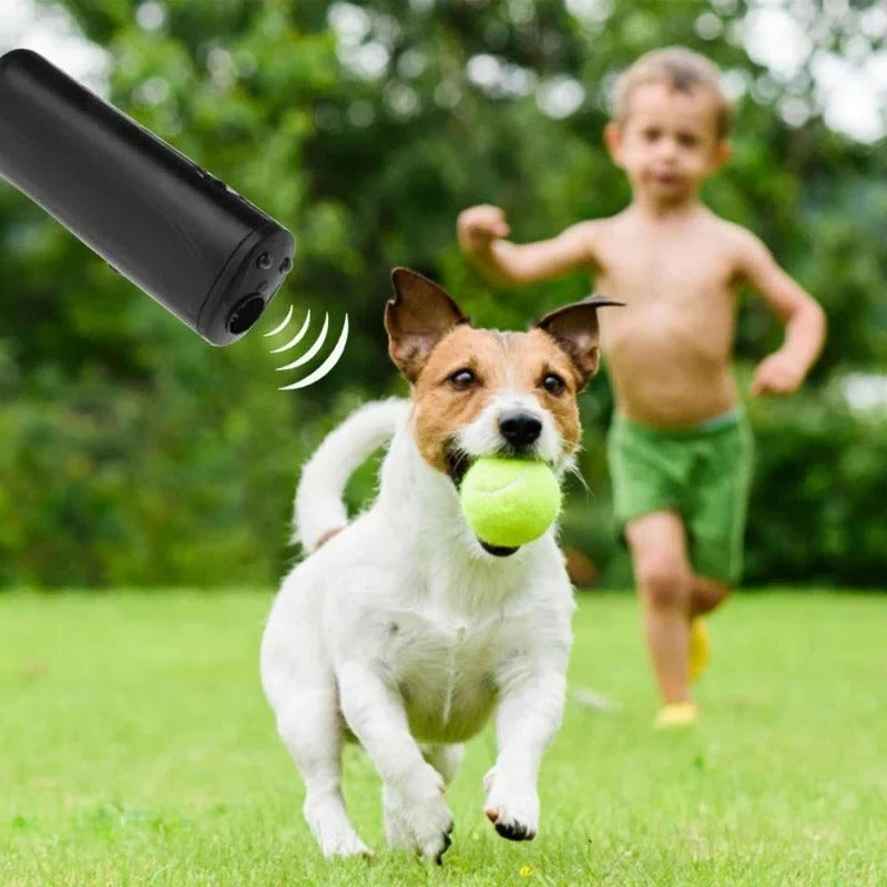 Dog Bark Control Device with Ultrasonic Sound and Humane Design