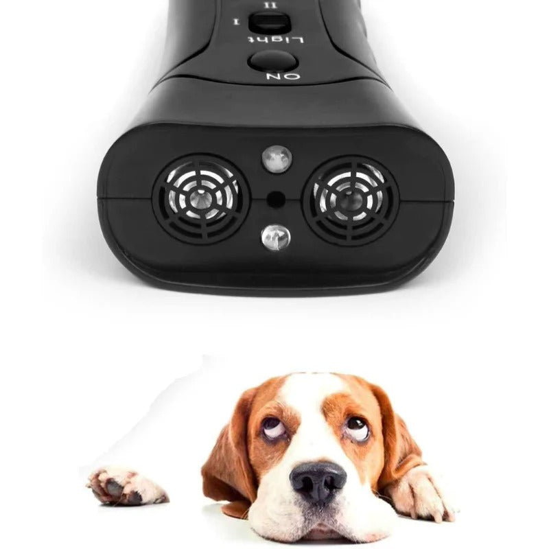 Dog Bark Control Device with Ultrasonic Sound and Humane Design