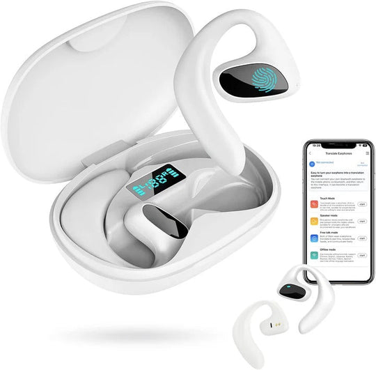 Wireless Earbuds with Real-Time Translation and Noise Cancellation