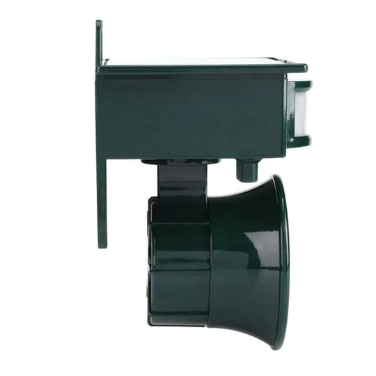 Bird Deterrent Device with Solar Power and Motion Activation