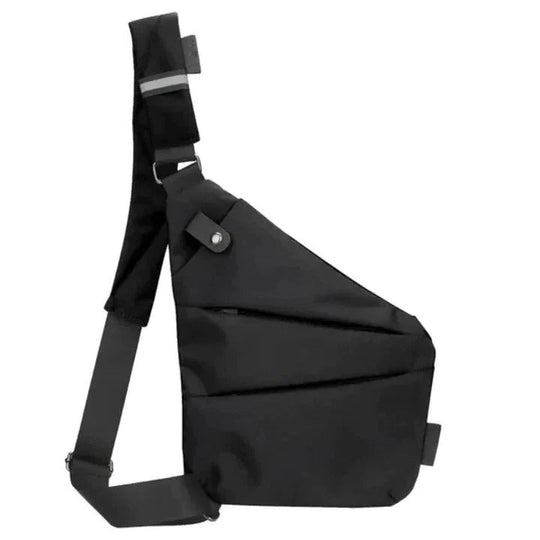 Crossbody Bag with Hidden Zipper and Secure Closure