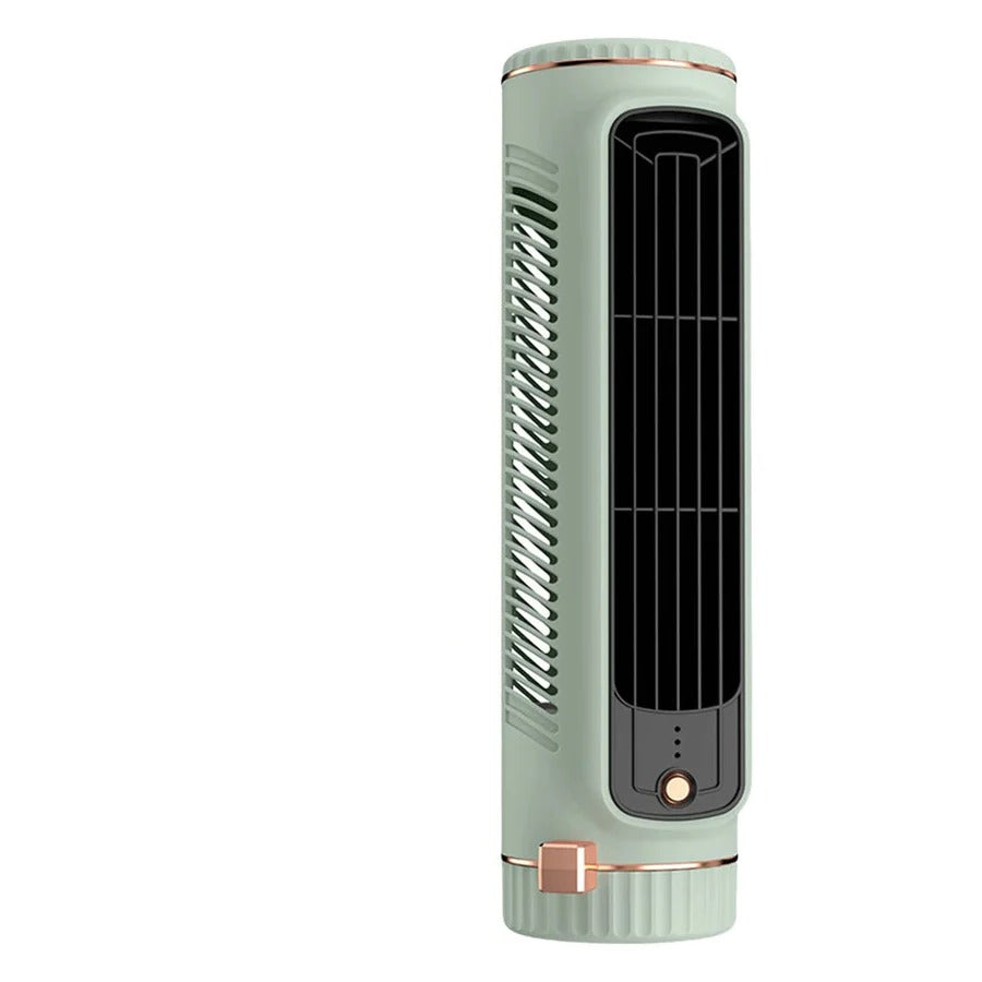 Air Conditioner with Bladeless Design and Portable Fan