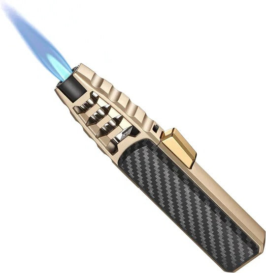 Lighter with Windproof Design and Adjustable Flame