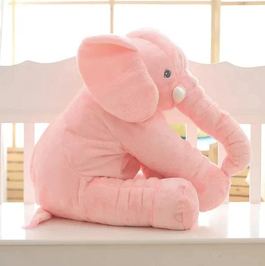 Cuddle Pillow with Soft Fabric and Elephant Design