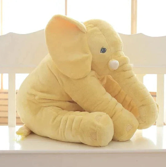 Cuddle Pillow with Soft Fabric and Elephant Design