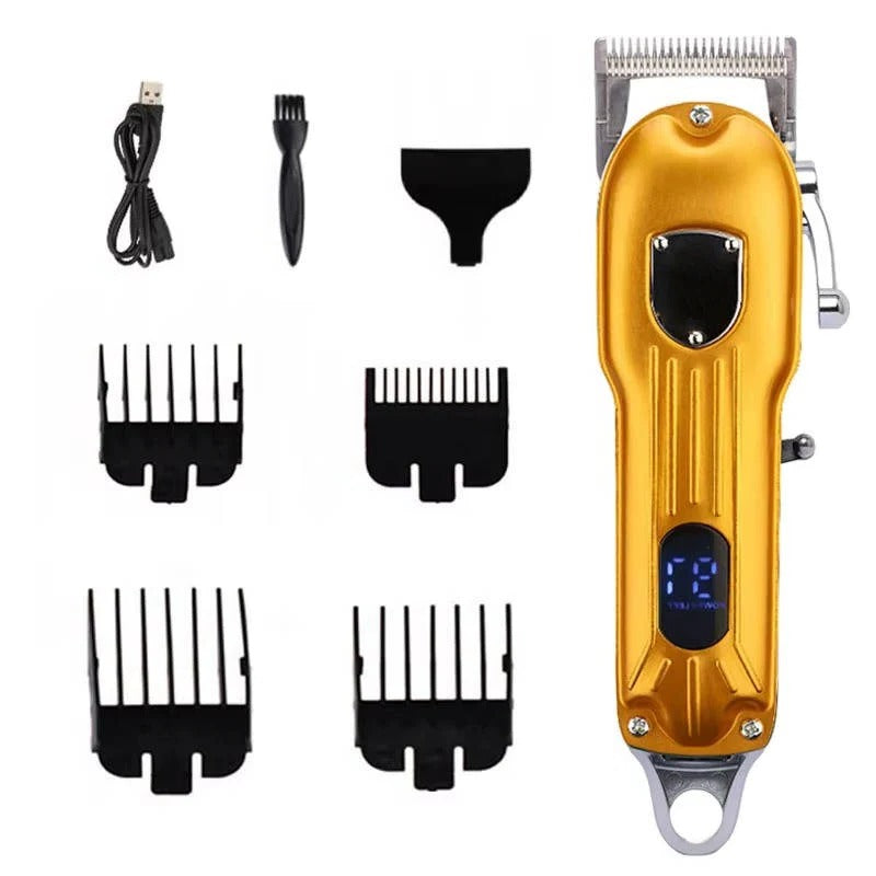 Dog Hair Clipper with Metal Blade and Rechargeable Battery
