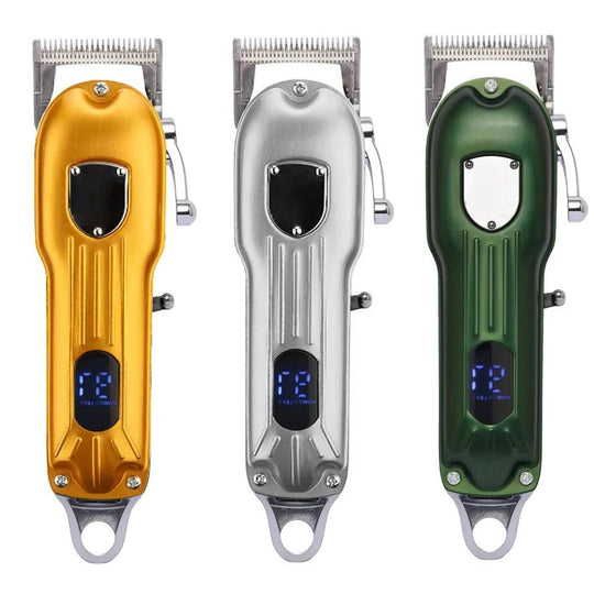 Dog Hair Clipper with Metal Blade and Rechargeable Battery