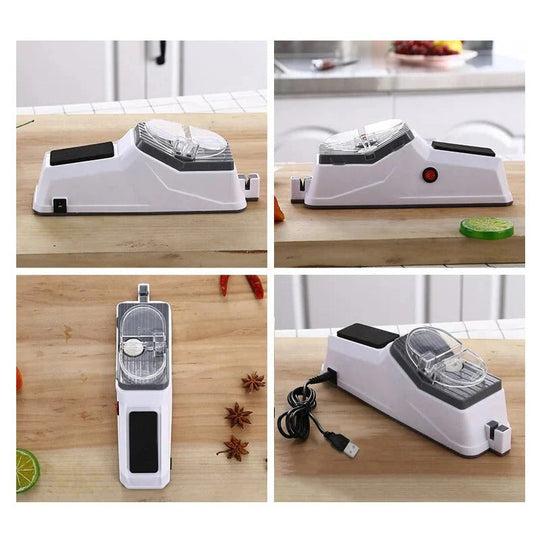Knife Sharpener with USB Rechargeable and Portable Design