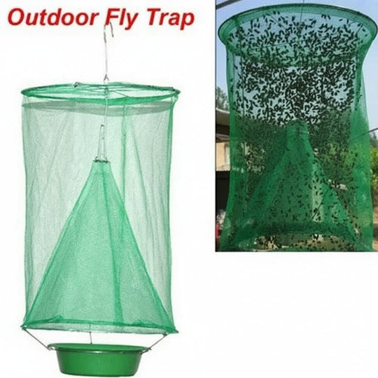 Fly Trap with Reusable Design and Easy Setup