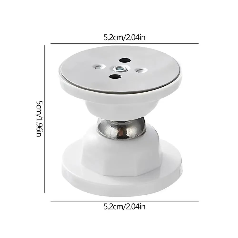 Door Stop with Magnetic Hold and Stainless Steel Design