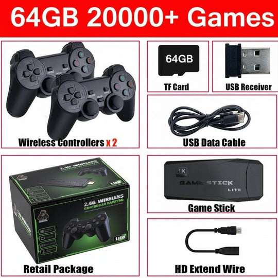 Gaming Console with HDMI Output and TV Compatibility