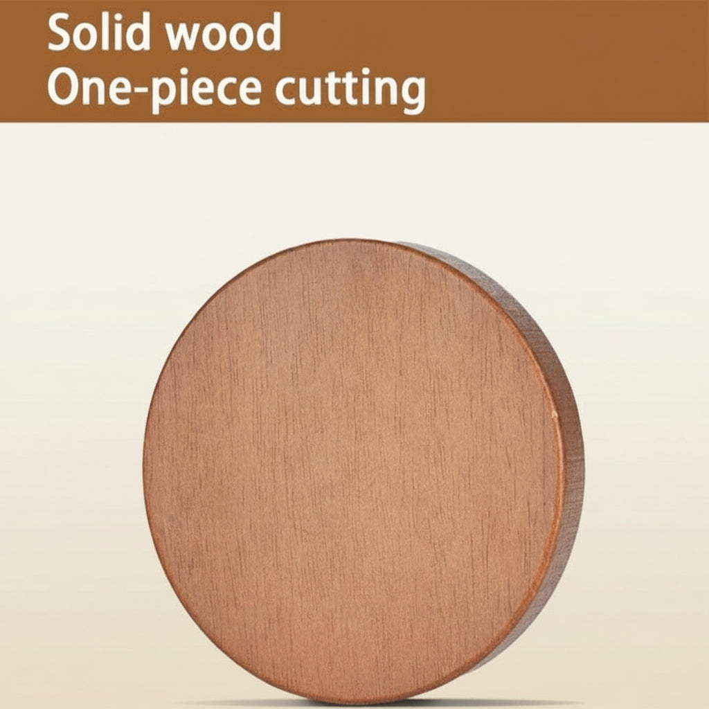 Wood Pot Holder with Heat-Resistant Surface and Durable Design