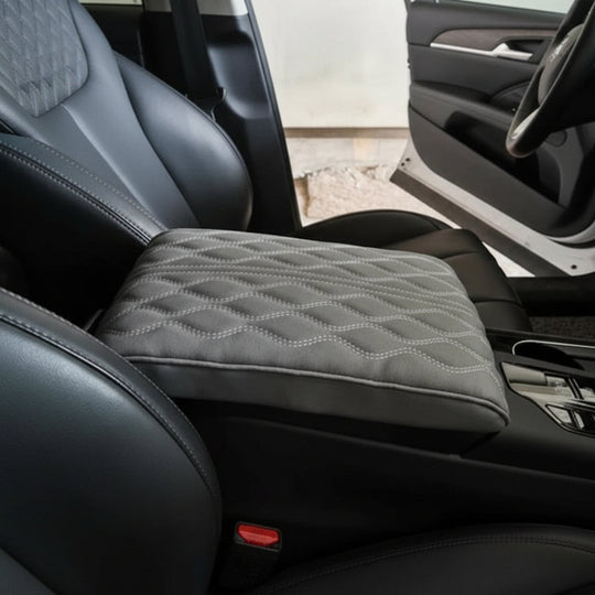 Car Armrest Pad with Soft Cushion and Non-Slip Design