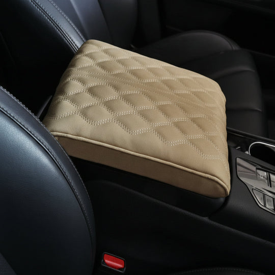 Car Armrest Pad with Soft Cushion and Non-Slip Design