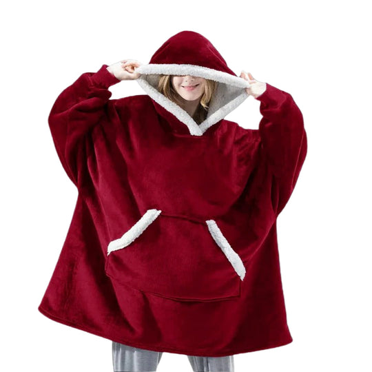 Hooded Blanket with Soft Fabric and Cozy Fit