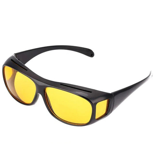 Fit Over Glasses with Yellow Tint and Low Light Enhancement