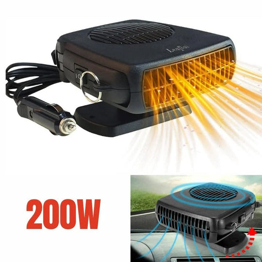 Car Heater with 300W Ceramic Element and 12V Power
