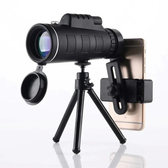 Telescope with Tripod and Smartphone Holder