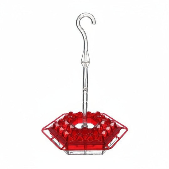 Hummingbird Feeder with Ant Moat and Easy Fill Design