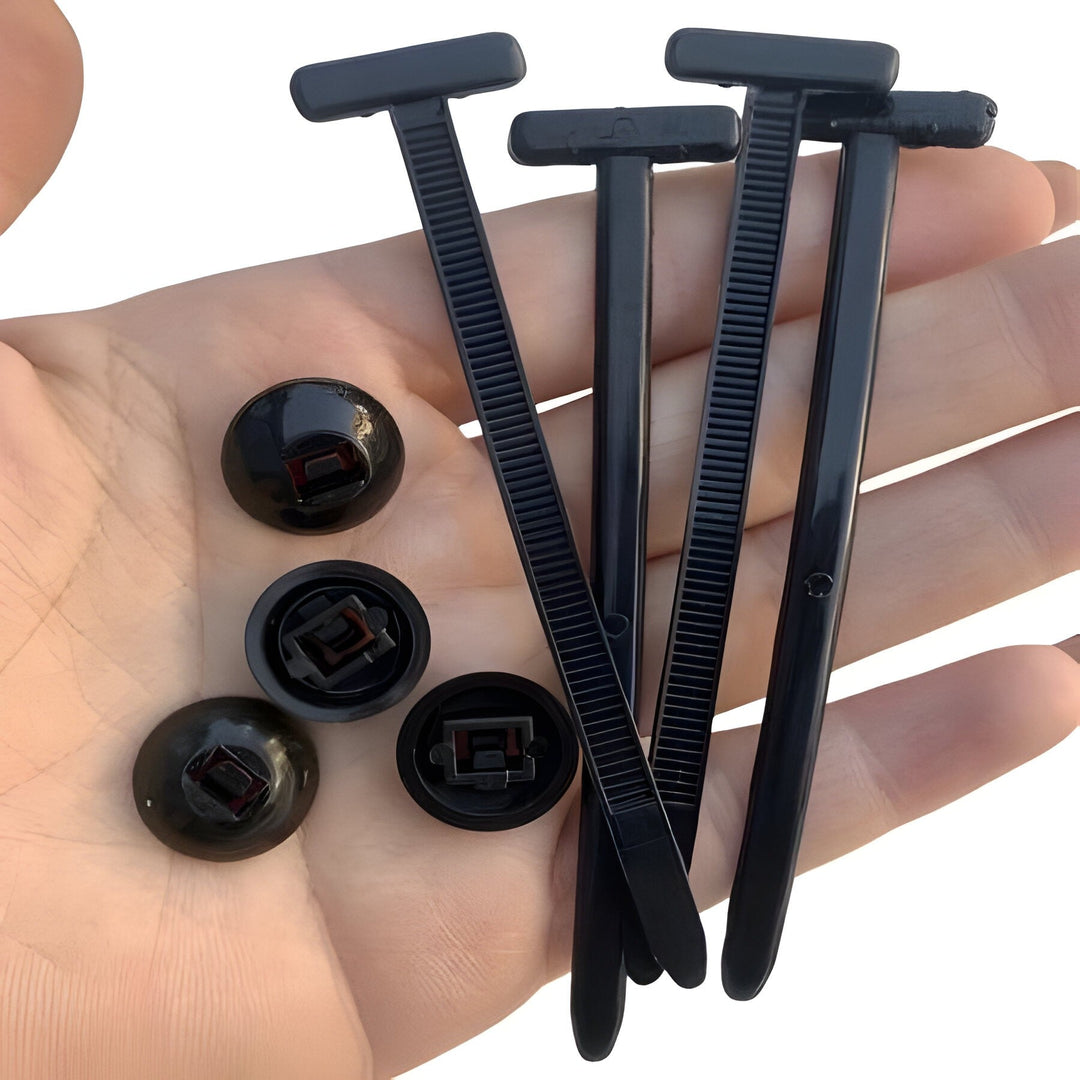 Cable Ties with Durable Nylon and 50-Pack Set