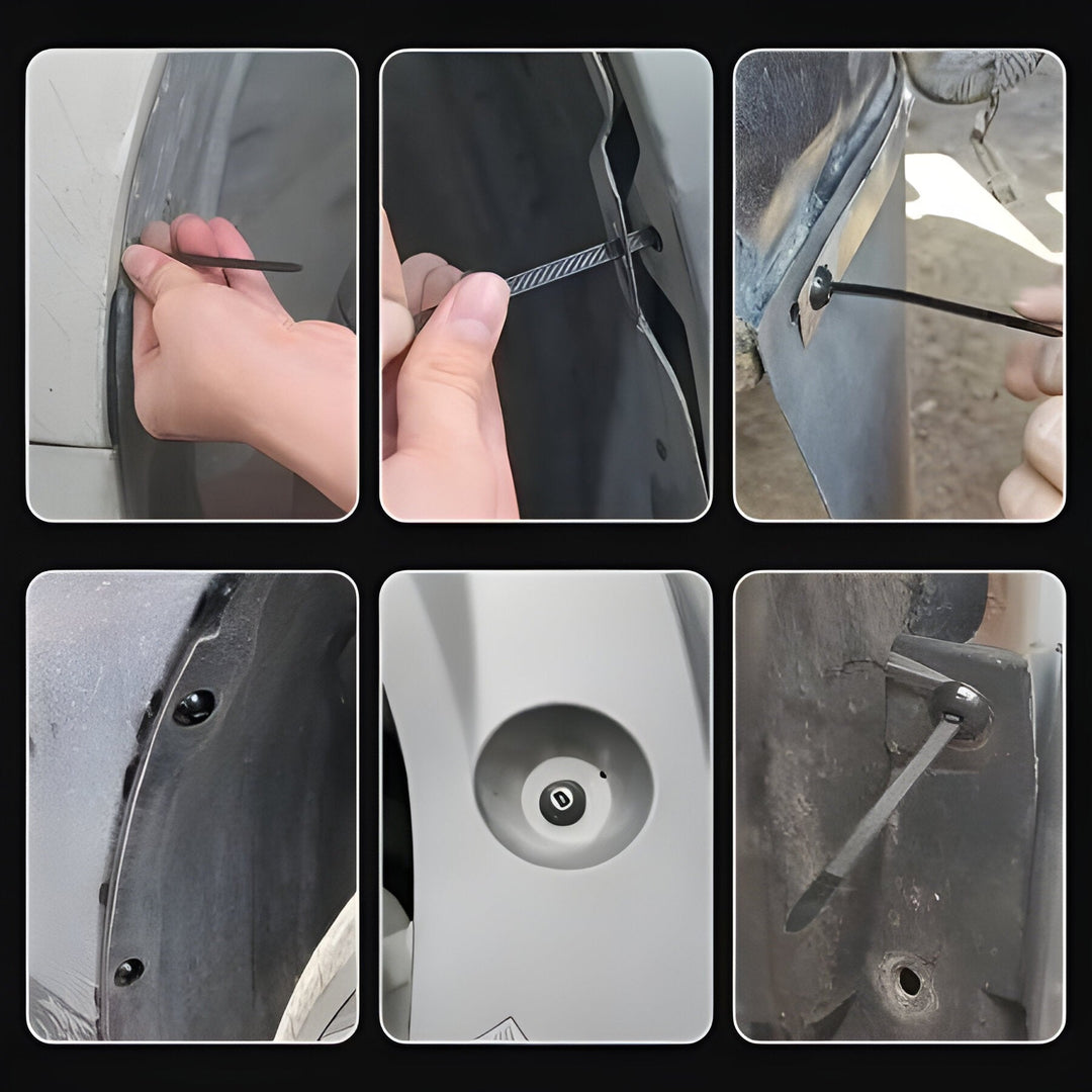 Cable Ties with Durable Nylon and 50-Pack Set