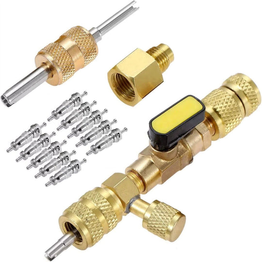 HVAC Tool with Dual Size Installer and Extractor