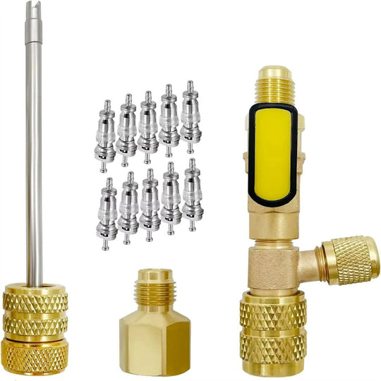 HVAC Tool with Dual Size Installer and Extractor