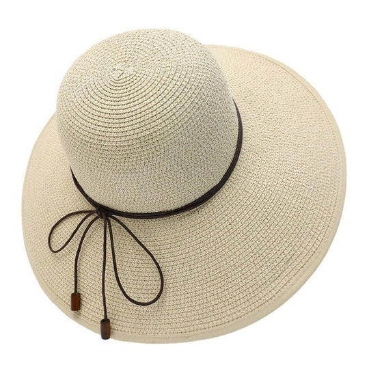 Wide Brim Hat with Adjustable Fit and Foldable Design