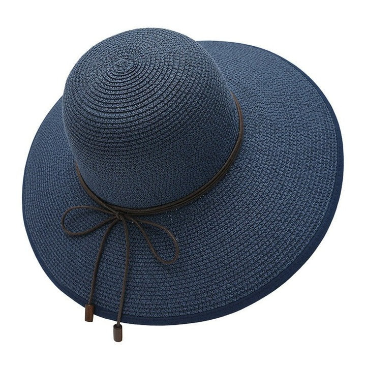 Wide Brim Hat with Adjustable Fit and Foldable Design