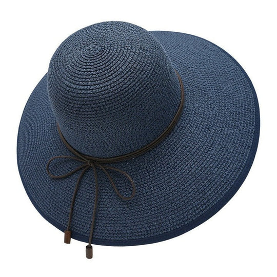 Wide Brim Hat with Adjustable Fit and Foldable Design
