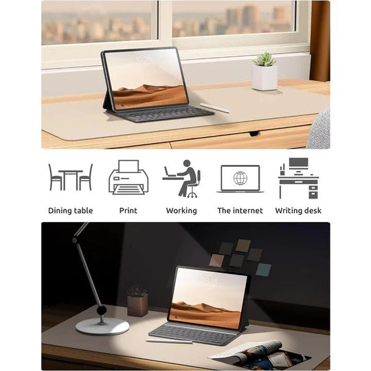 Desk Mat with PU Leather and Textured Backing