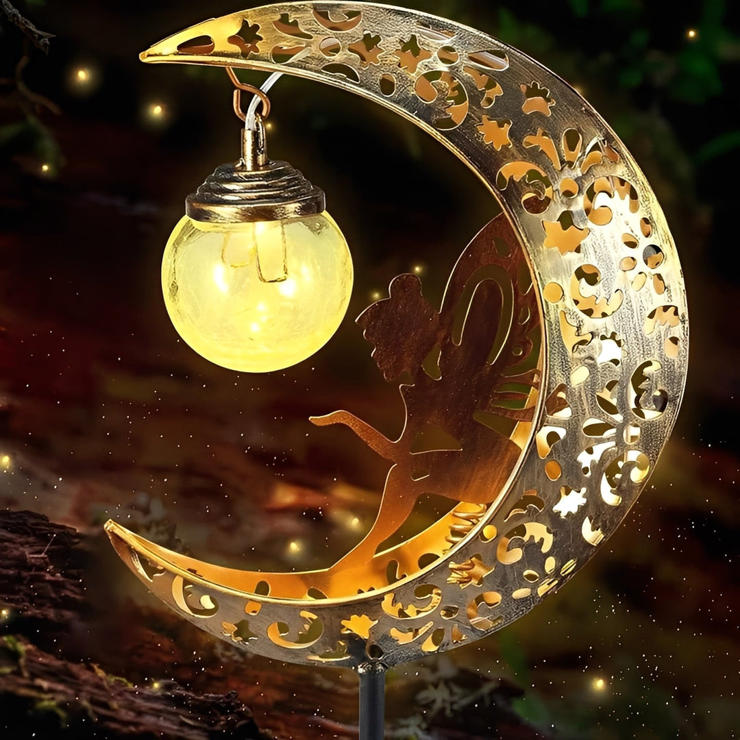 Garden Lights with Solar Power and Pathway Illumination