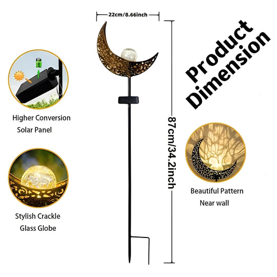 Garden Lights with Solar Power and Pathway Illumination