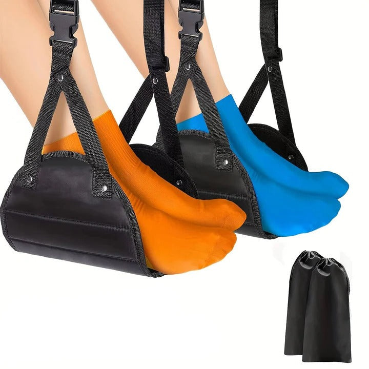Foot Rest with Adjustable Straps and Set of 2