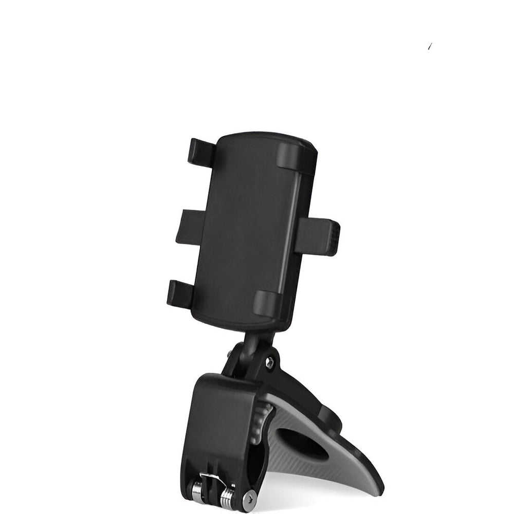 Car Phone Holder with Adjustable Rotation and Versatile Mounting