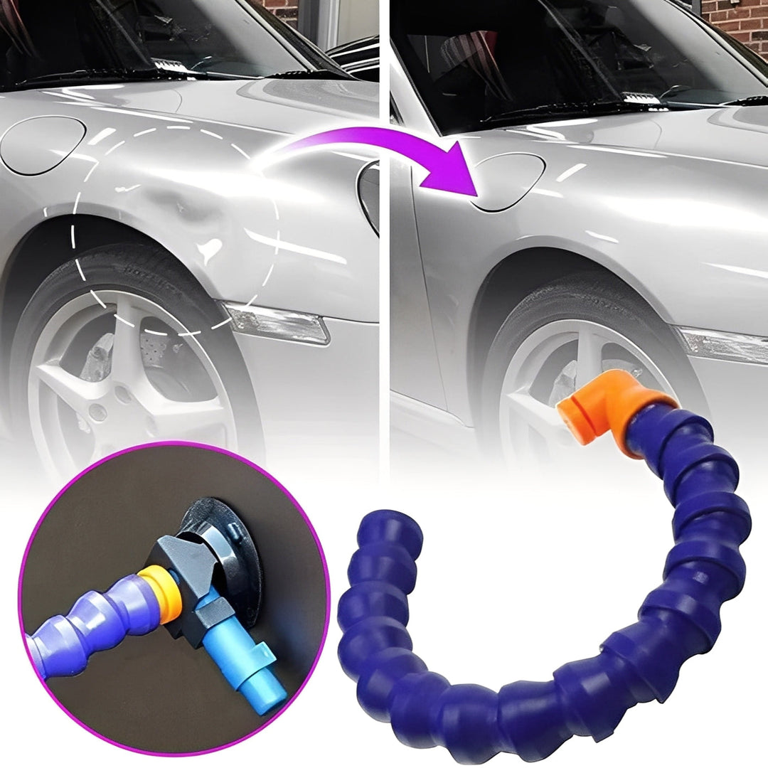 Car Dent Repair Tool with Manual Suction Pump and Surface Adjustment