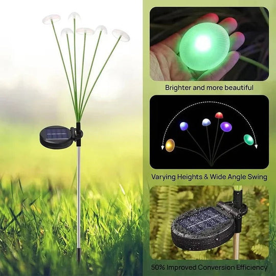 Garden Light with Jellyfish Design and Color Changing LEDs