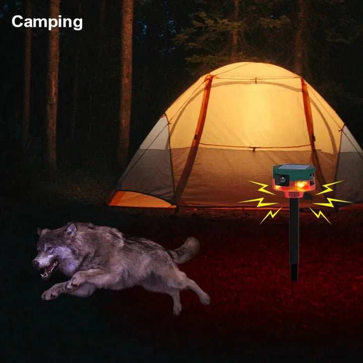 Bird and Pest Repellent with Solar Power and 360-Degree Coverage